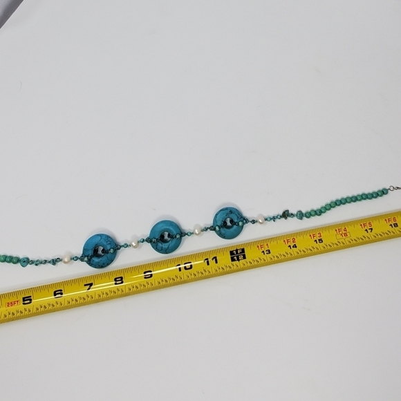 Turquoise Statement Necklace - Picture 8 of 16